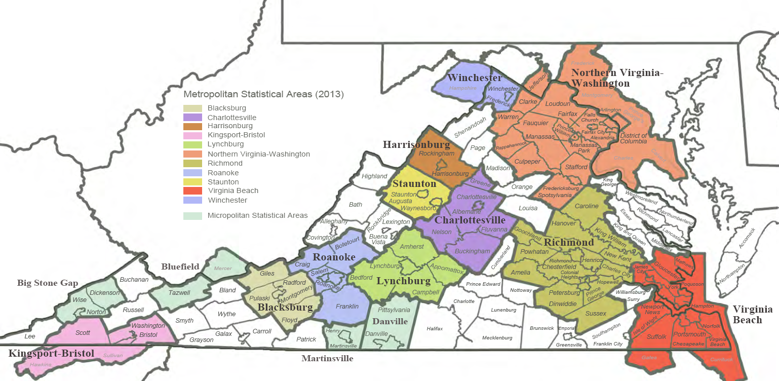 MSA Map