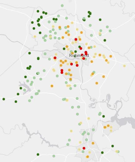 Richmond SOL Pass Rates by School