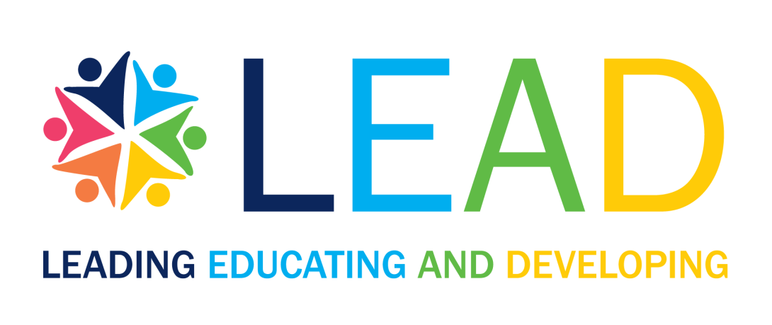 LEAD logo colorful